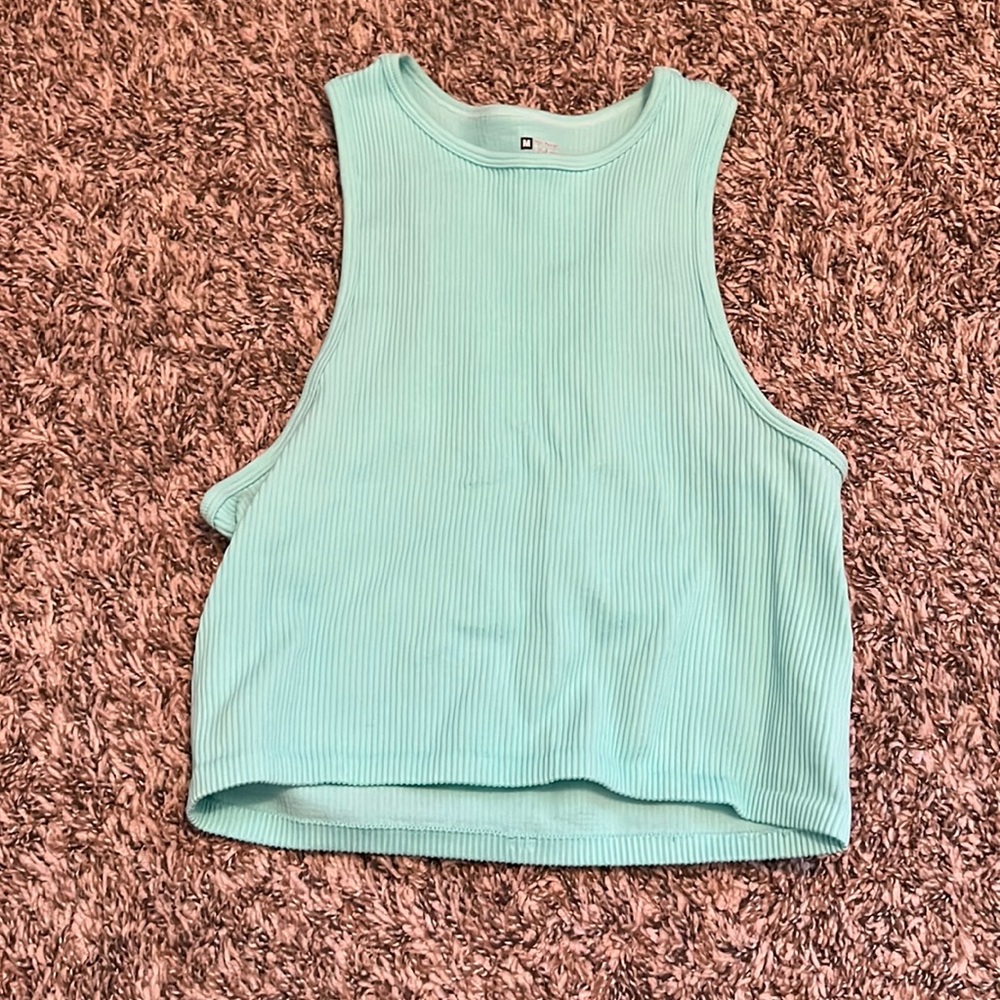 Ribbed tank top